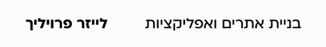 לייזר פרויליך — בניית אתרים ואפליקציות